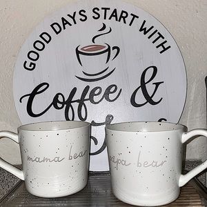 Matching Coffee Mug Set